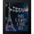 thumbnail image 2 of Allen, Kimberly 15x18 Black Modern Framed Museum Art Print Titled - Paris is Always, 2 of 5