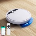 thumbnail image 4 of Robot Vacuum & Mop Combo - App/Remote/Voice Control, 90-Minute Runtime, Powerful Suction for Pet Hair/Carpet (White/Black), 4 of 5
