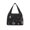 #001-Black, variant on YiJuHui Large Tote Bag for Women, Casual Work Commute Bag, Lightweight Portable Handbag with Zipper Pocket, Durable Cloth Shopping Bag for Lunch, Travel, and Daily Use