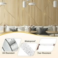 thumbnail image 4 of Cinta de Película de Poliéster Metalizada Uxcell Cinta Decorativa Metálica Cinta de Espejo Adhesiva Plata Brillante 1 pulgada x 55 yardas, 4 of 6