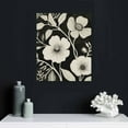 thumbnail image 4 of Nawypu Modern Abstract Black Flower Canvas Wall Art Minimalist Nature Botanical Floral Room Aesthetic Posters Vintage Farmhouse Plant Gallery Prints Paintings Decor for Bedroom Living Room, 4 of 4