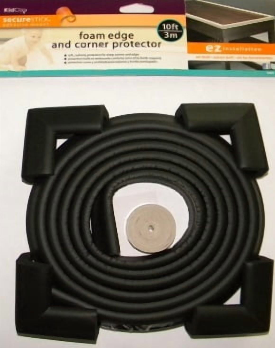 KidCo Foam Edge & Corner Protectors, Black