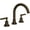 Tuscan Brass, variant on Rohl A2228lm-2 Lombardia 1.2 GPM Widespread Bathroom Faucet - Brass