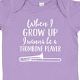 thumbnail image 4 of Inktastic Future Trombone Player Music Boys or Girls Baby Bodysuit, 4 of 5