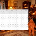 thumbnail image 5 of Halloween Jumpsuit Pajamas,Cozy Halloween Sleepwear,Halloween Matching Family Loungewear,Fleece Pumpkin Hooded Jumpsuit Cozy Sleepwear Family Matching Loungewear Halloween Autumn Pajamas,11-12Y, 5 of 6