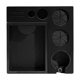 thumbnail image 3 of Estación de apisonamiento de espresso con soporte desmontable y caja de golpeteo para café molido. Negro, 3 of 9