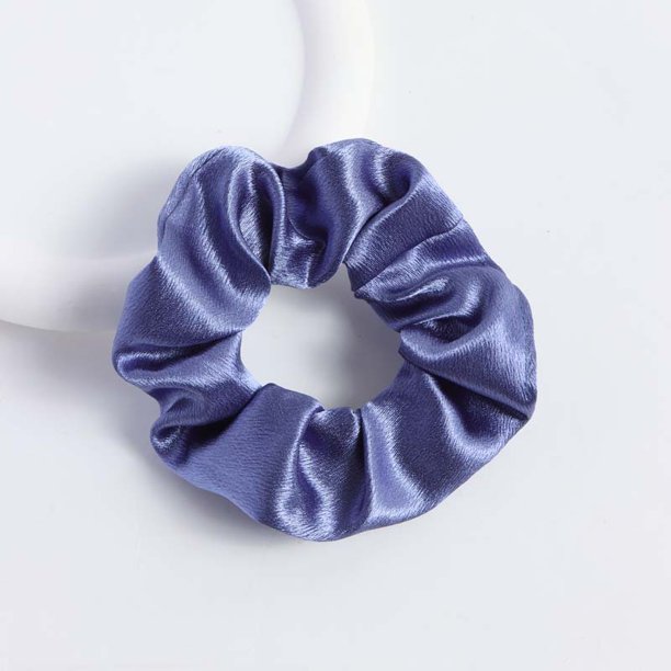 Anillo de pelo de rosa de satén para el intestino grueso, accesorios para el cabello de cuerda para el cabello de rosa dulce de súper hada de primavera y verano para mujeres coreanas