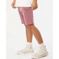 thumbnail image 2 of Independent Trading Co. - Pigment-Dyed Fleece Shorts - PRM50STPD - Pigment Maroon, 2 of 5