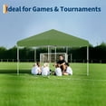 thumbnail image 5 of 10x10FT Instant Pop Up Canopy Tent with 4 Side Walls, Complete Commercial Shelter System for Outdoor Events-Green, 5 of 8