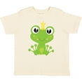 thumbnail image 3 of Inktastic Cute Frog, Green Frog, Frog Prince, Crown Boys or Girls Toddler T-Shirt, 3 of 5