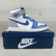 thumbnail image 2 of Ni - ke Air Jordan 1 Retro High OG True Blue Men's Size 13 Shoes NEW DZ5485-410, 2 of 5