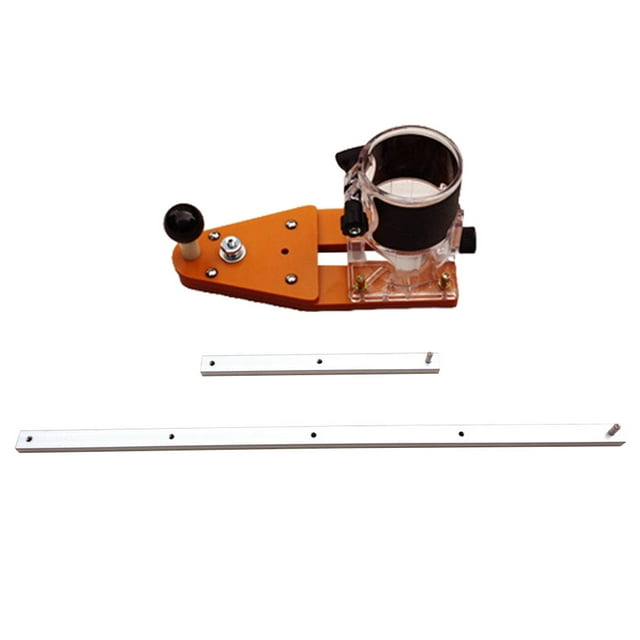 fastboy Circle Milling Jigs Woodworking Fitting Precise Slotting Component Workbench DIY Trimmer Guide Board Router Plate Accessories Type 1