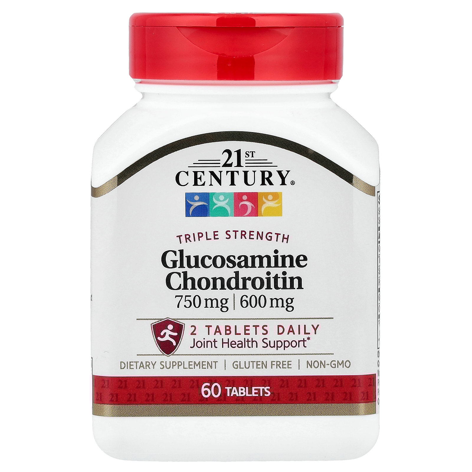 21st Century Glucosamine/Chondroitin, 60 Tablets