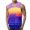 Violet, variante sur Débardeur pour Hommes Prêt pour l'Été Gilet Sans Manches Respirant avec Impression Numérique 3D pour un Confort Quotidien et à la Plage