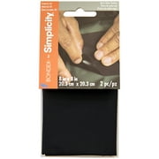 Bondex Black 8"x 8" Peel and Stick Pressure Sensitive Patches, 2 Pieces