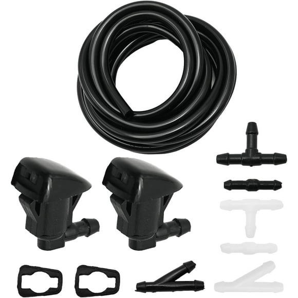 HUGFEGWE Buse de Lave-Brise avant 55157319AA 4806312AA Remplacement pour Jeep Liberty 2008-2012 Commander 2006-2010 Dodge Nitro 2007-2011 U2536-7615