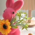 thumbnail image 6 of 8"H Foam Rabbit Statue Bunny with Sunflowers Sculpture Outdoor Statues Indoor Decor Animal Ornament for Home Garden Lawn Yard Patio Balcony Gifts Birthday Easter Housewarming Christmas, 6 of 7