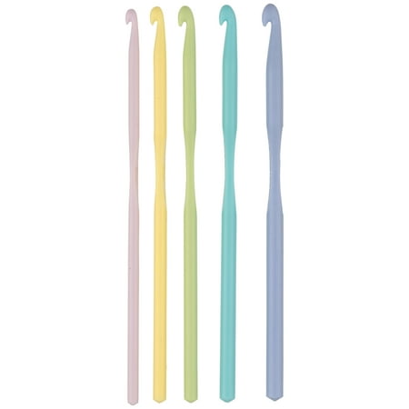 Boye Plastic Crochet Hook Set, 5 Piece