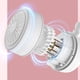 thumbnail image 4 of Ventilador Cuello Portátil 3 Velocidades Carga USB Ajustable para Hombres Y Mujeres () Blanco, 4 of 6