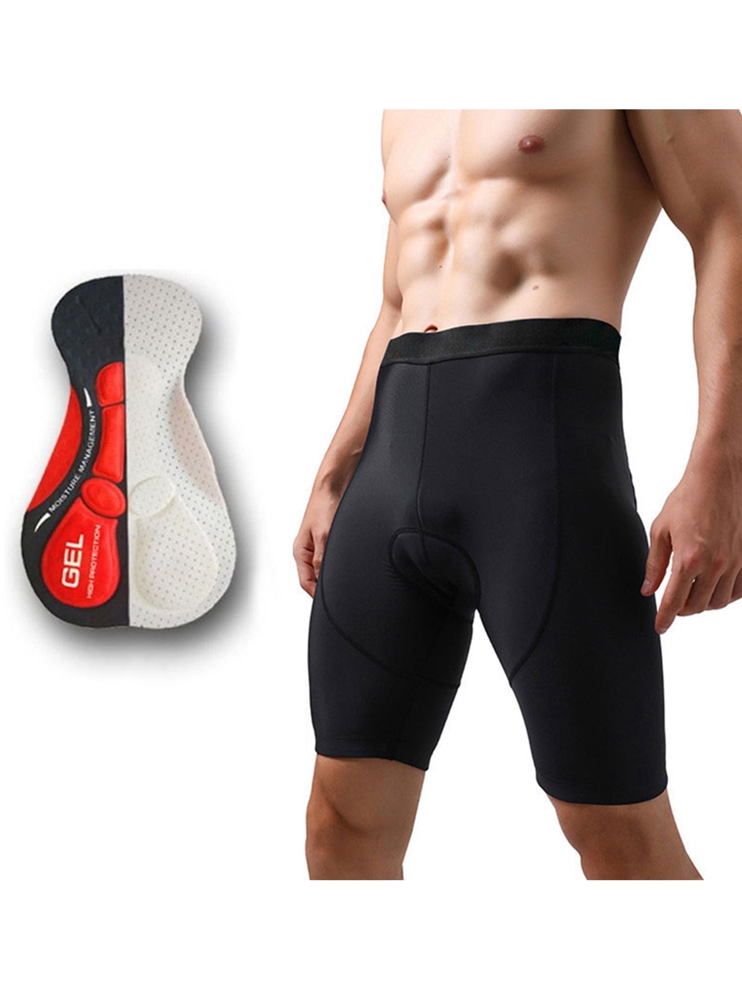 Men's Cycling Shorts Quick dry 3D Gel Padded Cushion  Bike Bicycle Underwear 