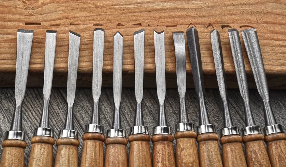 12pc Professional Wood Carving Chisel Set Chisels New TZ WW171 Carpentry 