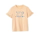 thumbnail image 4 of Camiseta de mujer de verano con cuello redondo y cuello redondo de recuerdo simple para viajes por la calle L, 4 of 7