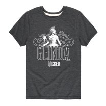 Wicked - Glinda Decorative - Boys Toddler and Youth Short Sleeve Graphic Tee