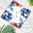 thumbnail image 3 of Ice Hockey Pack of Two Chiffon Yarn Dog Bandanas - Breathable and Stylish Pet Collars - 40.6x40.6x58in and 53.3x53.3x76.2in Sizes Available, 3 of 5