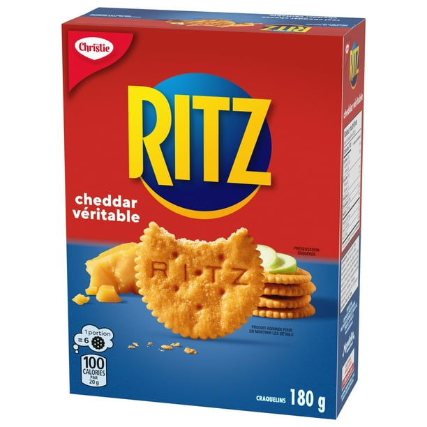 Ritz Real Cheddar Cheese Crackers 180 g Walmart