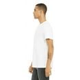thumbnail image 3 of BELLA+CANVAS Adult Unisex Short Sleeve Crew T-Shirt – White Medium Cotton Tee for Crafting, Personalization, Tie Dye & Everyday Wear, 3 of 10