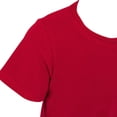 thumbnail image 2 of Special Needs Clothing For Older Children, 11-12 Yrs Old, Short Sleeve Bodysuit For Boys And Girls By Kaycey, Red, 2 of 5