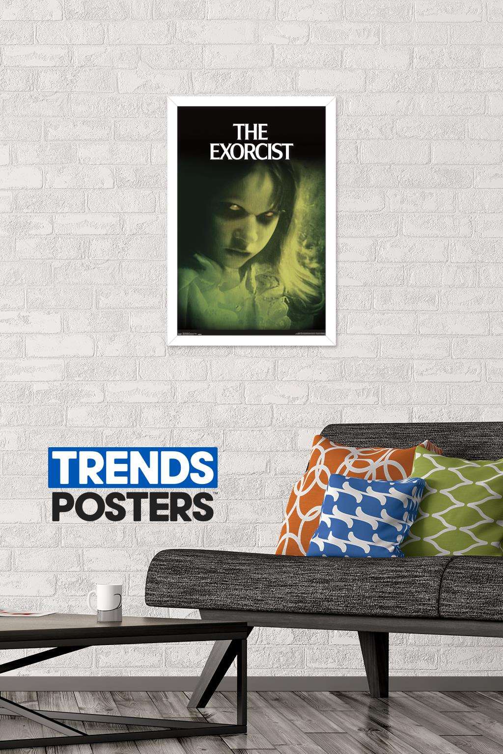 The Exorcist - Eyes Wall Poster, 14.725" x 22.375", Framed