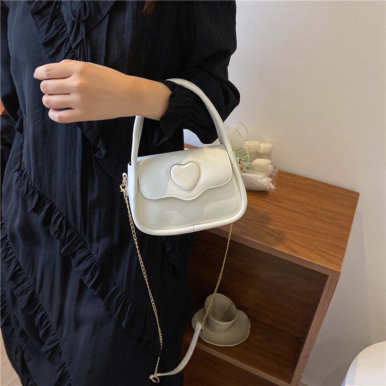 Lacel Urwebin Small Crossbody Bags for Women Stylish Designer Purses White  Messenger Bags Coin Purse including 2 Size Bag