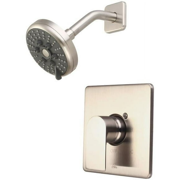 Olympia T-23915-BN Single Handle Shower Trim Set, PVD Brushed Nickel