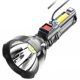 thumbnail image 1 of Linterna Lámpara portátil con batería incorporada Usb recargable Cob Led Linterna Antorcha Luz ShuxiuWang 8390614271500, 1 of 1