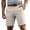 V331 Khaki, variant on Mens Shorts With Pocket Straight Leg Solid Color Summer Outdoor Fashionable Shorts Yellow Size 29