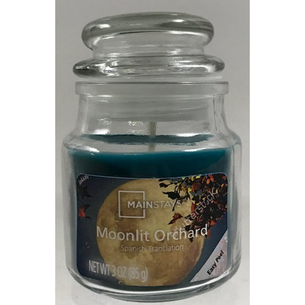 Mainstays 3oz Moonlit Orchard Jar Candle