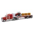thumbnail image 1 of Vehículo de juguete Ne-Ray Peterbilt 389 con tractor Hay & Farm 1/32, 1 of 1