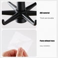 thumbnail image 2 of Soporte de gancho giratorio de 360 ​​grados colgador de almacenamiento organizador de baño (negro) JShteea Libre de BPA, 2 of 7