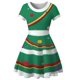 thumbnail image 1 of Vestido de Navidad europeo y americano para niños, estampado de dibujos animados, Princesa, Serie de Navidad, nuevo, 1 of 5