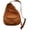 Brown, variant on Canvas Sling Bag Backpack, Crossbody Shoulder Chest Bag with Adjustable Strap for Men Women Travel Hiking
