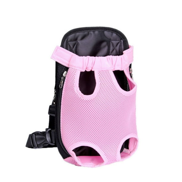 Methold Pet Supply Dog Carrier Kennel Outdoor Portable Chest Pack delantera L XL Suministros para perros Rosado rojo SG Methold JJ8769-20