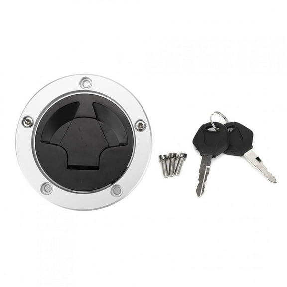 Oil Tank Cover - Motorcycle Fuel Gas Cap Lock with Key Fit for ZX-6R/ZX-10R/ZX-14R