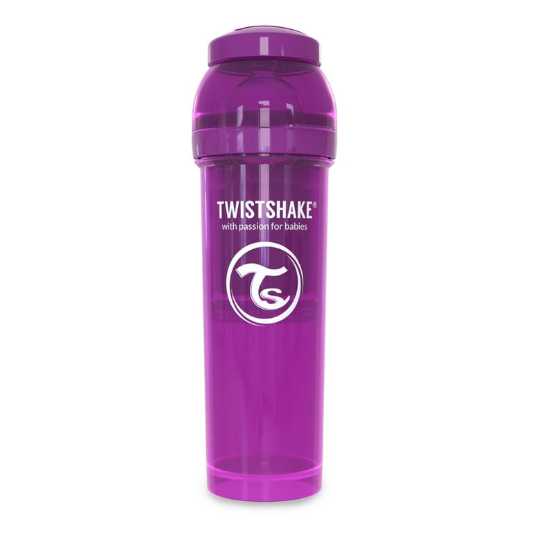 Twistshake Anti-Colic Baby Bottle & Accessories - 330ml/11oz - Purple -  Bestie 