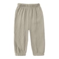 thumbnail image 5 of KyCheLot Boys Thin Long Pants Casual Loose Elastic Waist Comfy Sport Trousers with Pockets Schoolwear 4-15 Years, 5 of 6