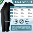thumbnail image 2 of EcoNesxp Double Compression Leg Sleeves Long Leg Sleeves Compression Sports Compression Full Length Leg Sleeves, 2 of 5