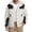 Beige, variant on Yuaguia Men's Winter Cotton Jacket, Thick Padded Warm Coat, Waterproof Hooded Outdoor Outerwear, Loose Fit Color Block Casual Wear for Cold Weather Hiking, Camping & Commuting, Pink 2XL
