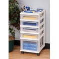 thumbnail image 1 of IRIS USA MC-341-NS NEW MINI CHEST, 5 Drawer, White, 1 of 5