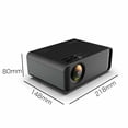 thumbnail image 5 of 23000LM LED Smart Home Theater Projector 4K Wifi BT 1080p HD 3D Home Video, 5 of 6