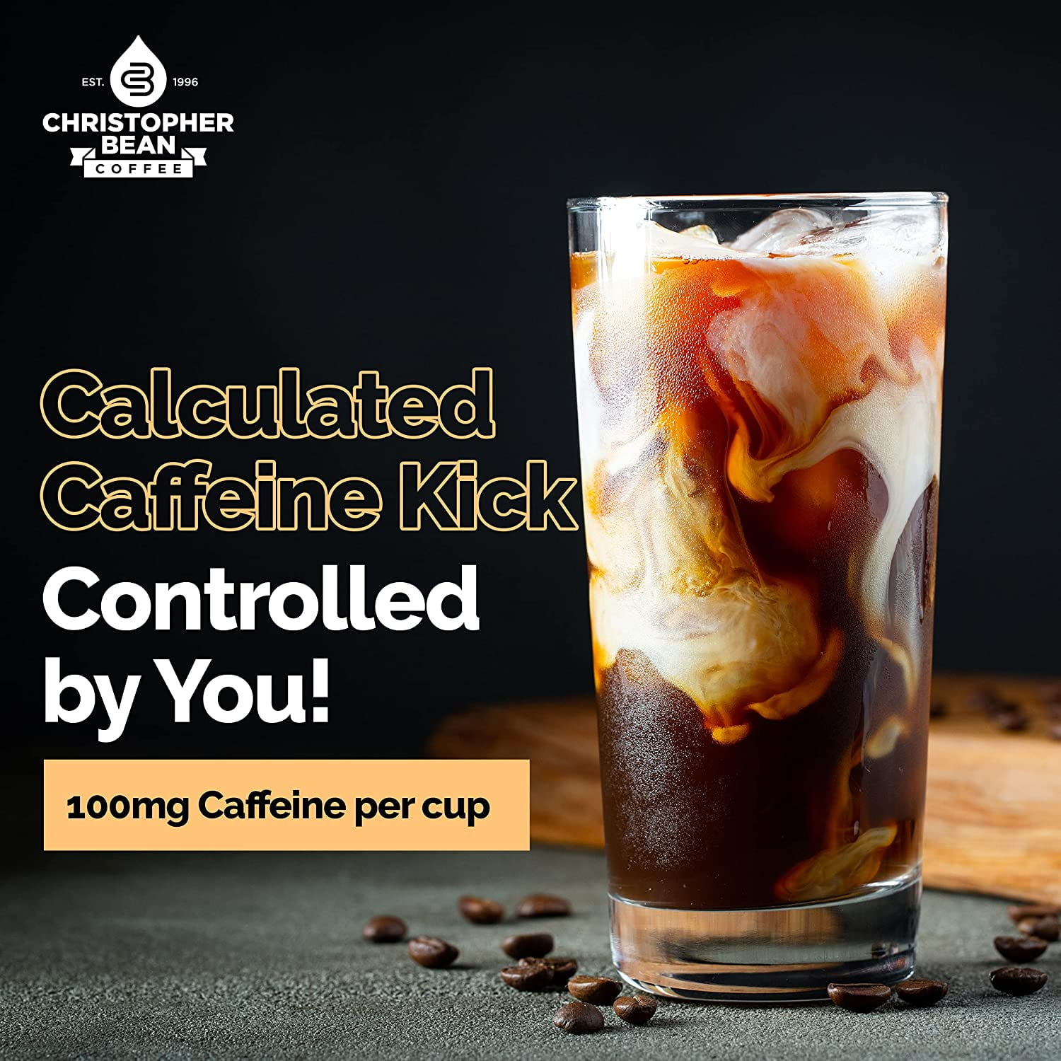 This cup turns hot coffee into iced coffee fast — but without the ice